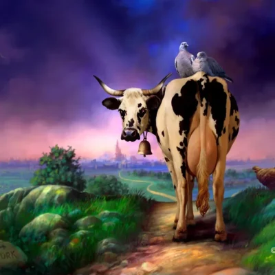 Where's My Cow By Melvyn Grant