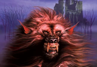 The Beast Within: A Gabriel Knight Mystery - book cover art by Melvyn Grant