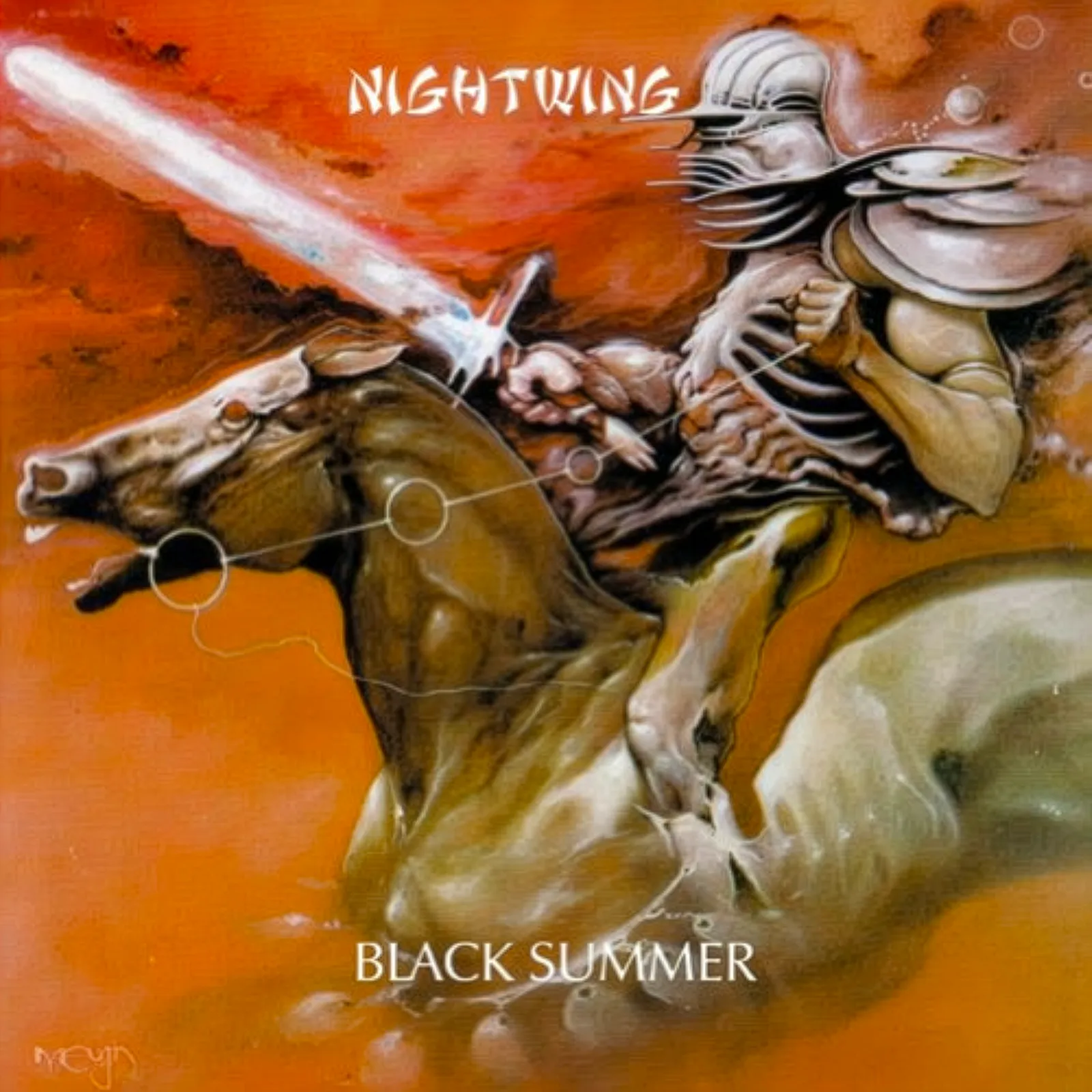 Black Summer — album artwork by Melvyn
