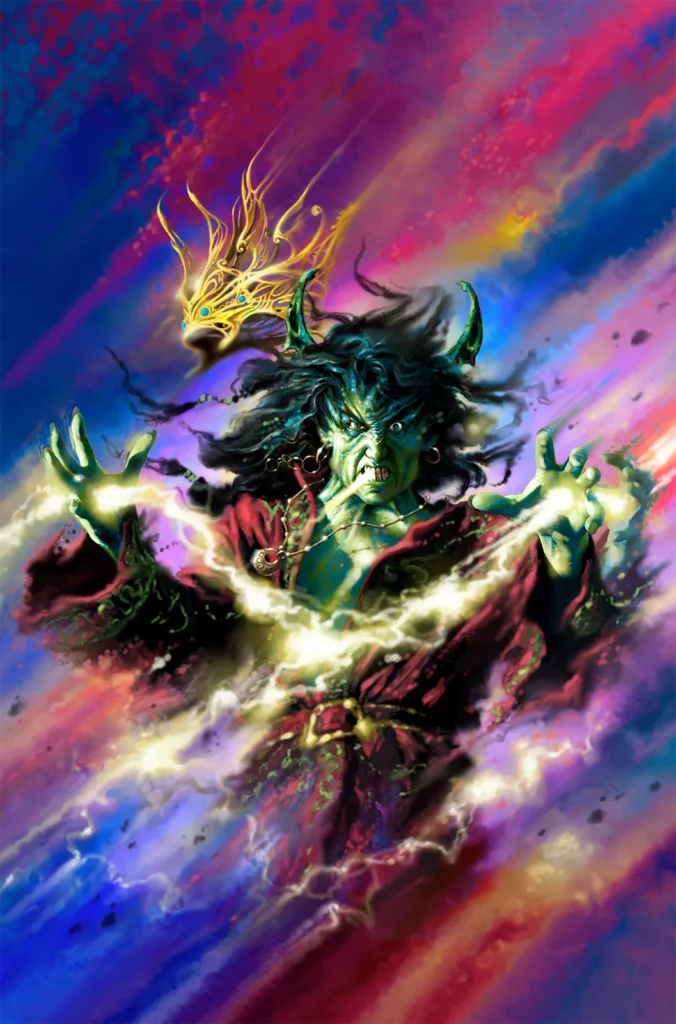 The Crown of Kings — book cover art by Melvyn Grant